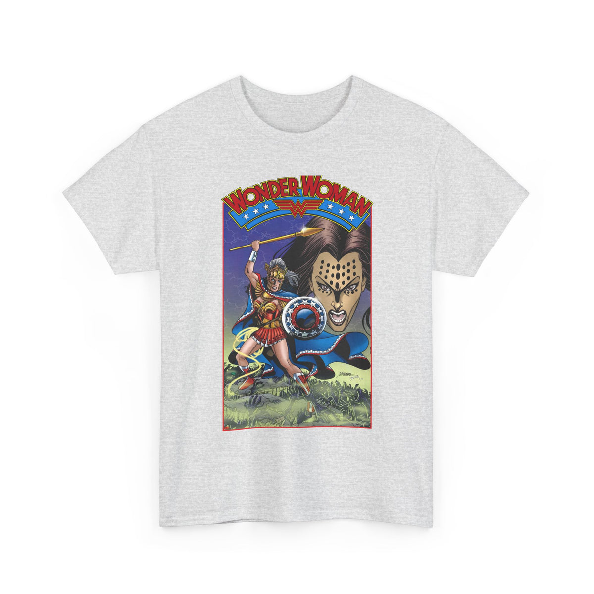 Wonder Woman T-Shirt - George Perez Art - Cheetah, 1980s - DC Comics