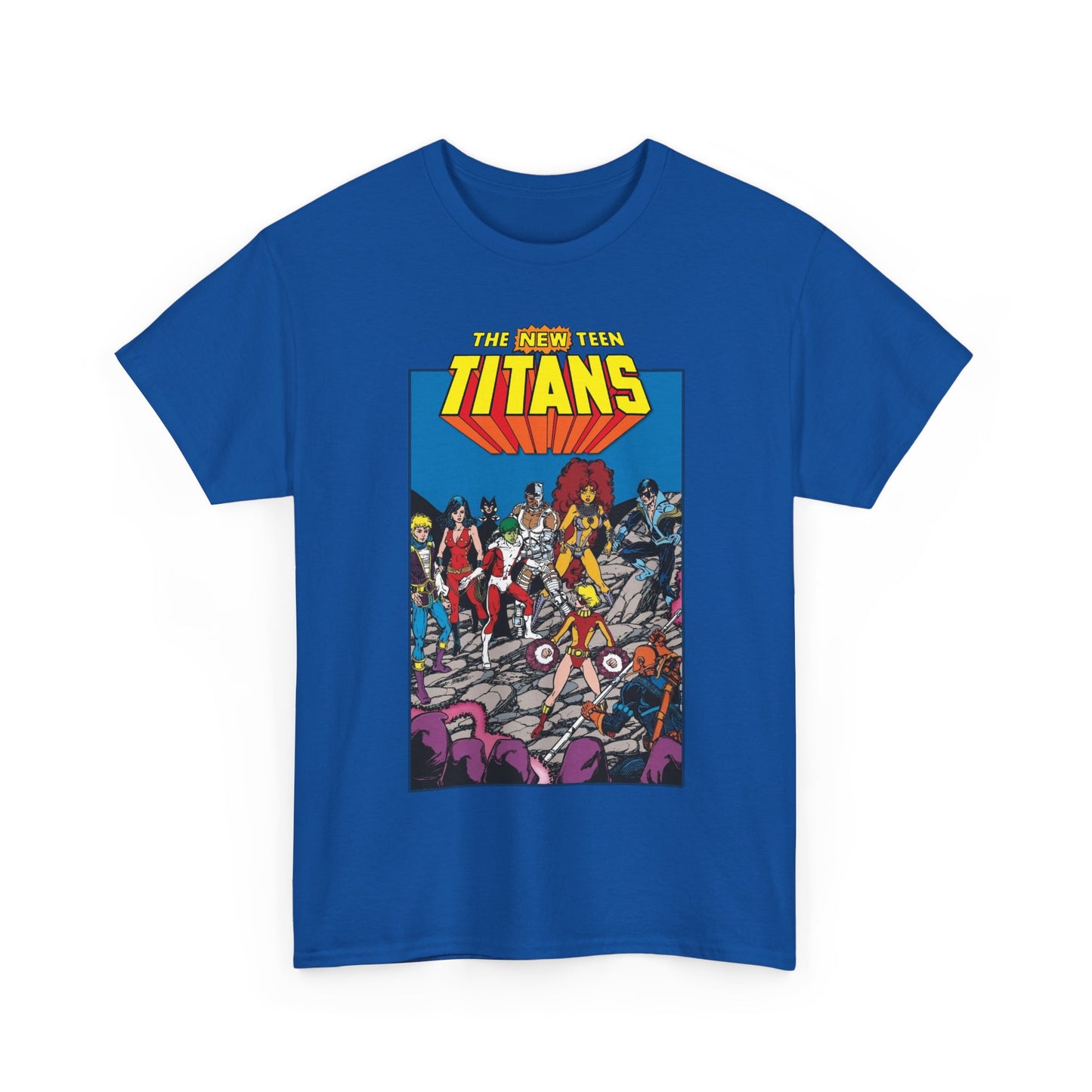 New Teen Titans T-Shirt - George Perez Art - Judas Contract - Tales of the Teen Titans Annual #3 Cover Art - DC Comics