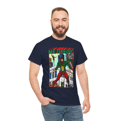 Mr Terrific T-Shirt - JSA Member - Golden Age Hero - DC Comics