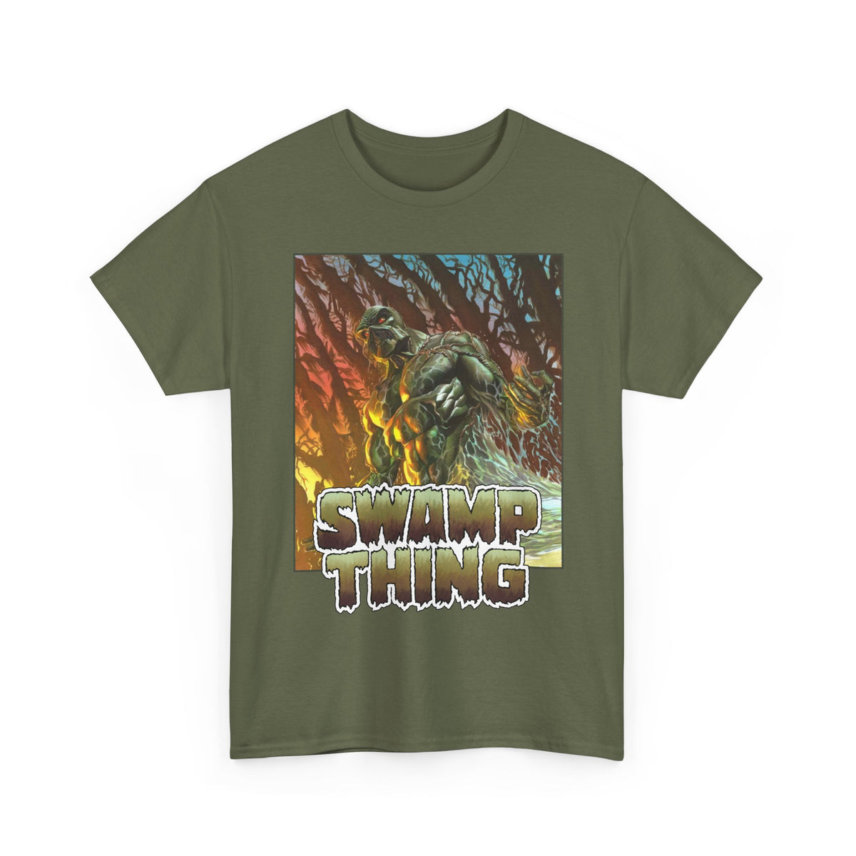 Swamp Thing T-Shirt - Alex Ross Art - Alec Holland - DC/Vertigo Comics