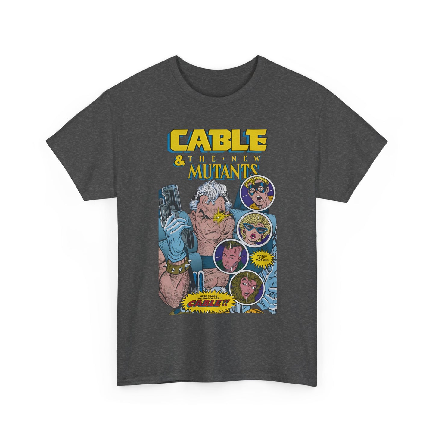 Cable & the New Mutants T-Shirt - #87 Cover Art - Wolfsbane, Boom-Boom, Cannonball - Marvel Comics