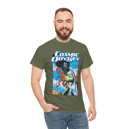 Cosmic Odyssey T-Shirt - Mike Mignola Art - Superman, Orion - DC Comics