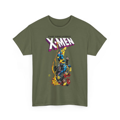 Cyclops Vs Havok T-Shirt - Adam Kubert Art - Uncanny X-Men - Marvel Comics