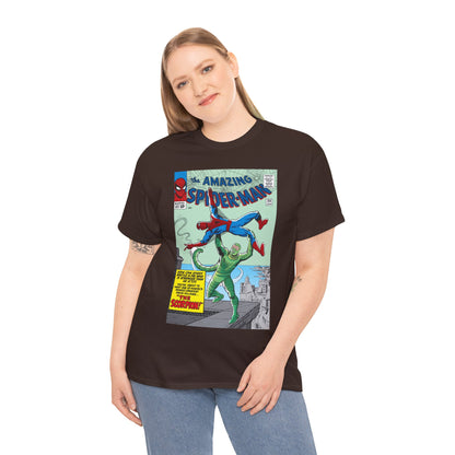Amazing Spider-Man T-Shirt - Steve Ditko Art - Vs The Scorpion - Marvel Comics