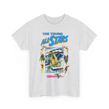 Young All-Stars T-Shirt - Brian Murray Art - Tsunami, Johnny Thunder, Sandman, Green Lantern - DC Comics