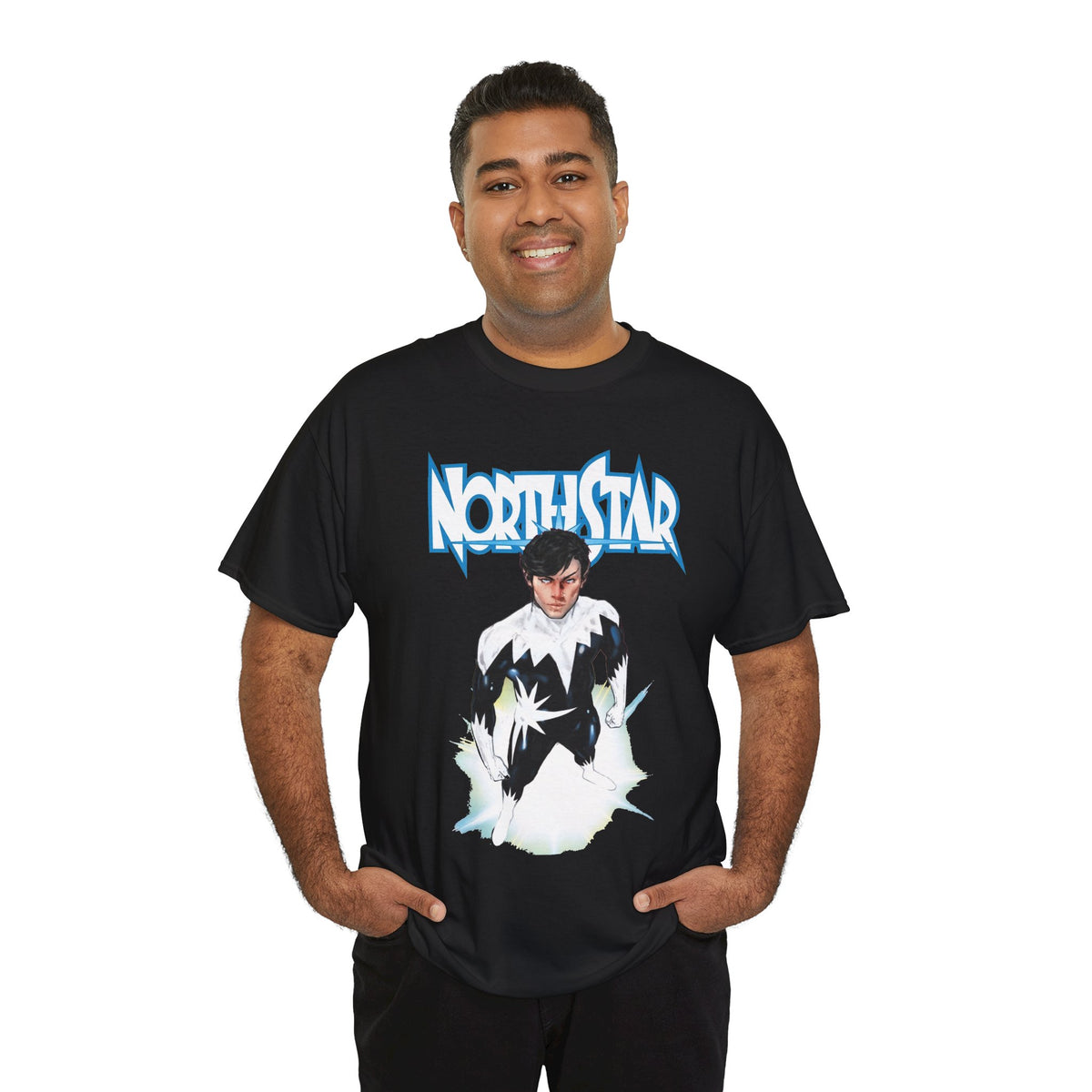 Northstar T-Shirt - Phil Jimenez Art - Alpha Flight Member - Marvel Comics
