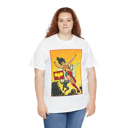 Wonder Woman T-Shirt - Michael Cho Art - Golden Age Art Theme - Steve Trevor - DC Comics