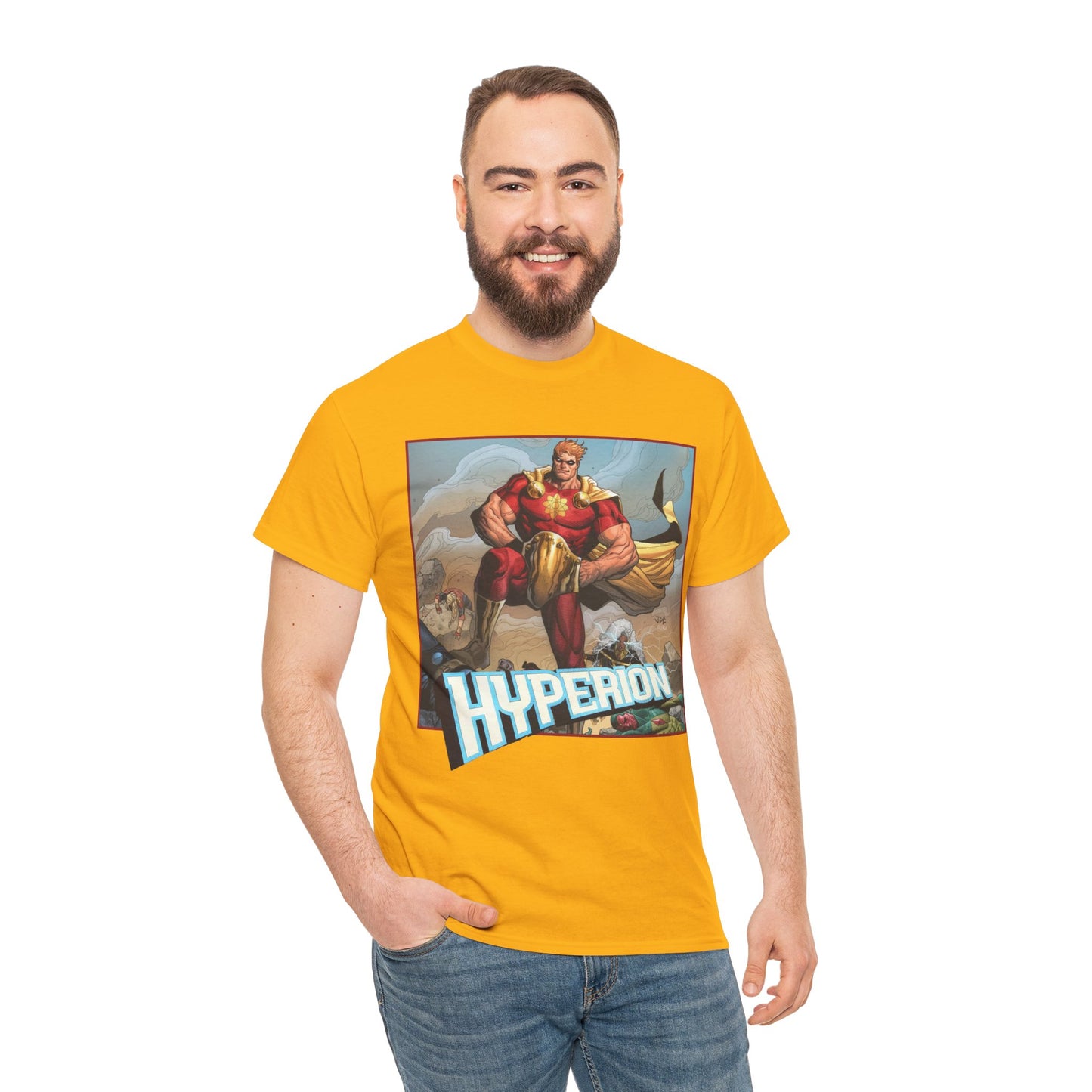Hyperion T-Shirt - Joshua Cassara Art - Squadron Supreme - Marvel Comics