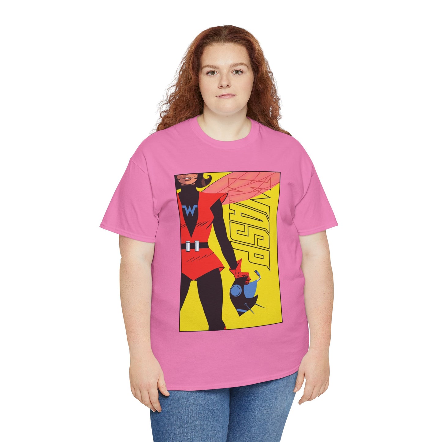 Wasp T-Shirt - Tom Reilly Art - Avengers Founding Member - Marvel Comics