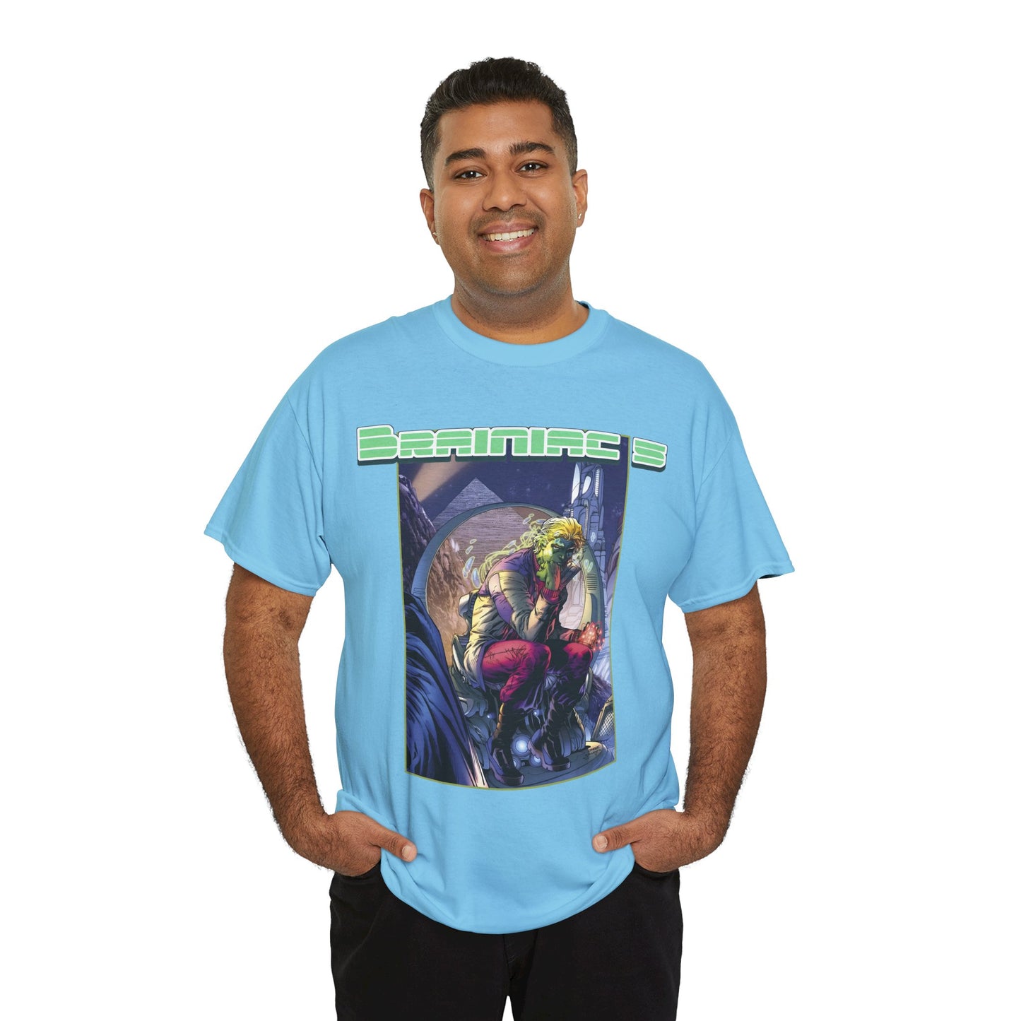 Brainiac 5 T-Shirt - Jim Lee Art - Legion of Super-Heroes Member - DC Comics