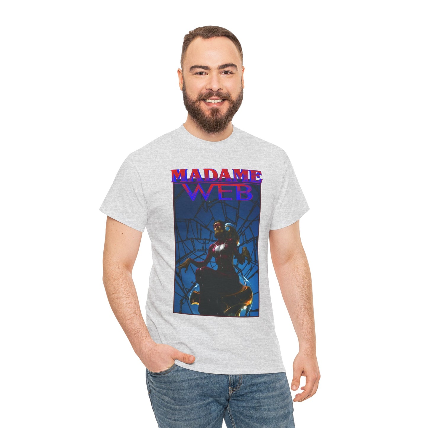 Madame Web T-Shirt - Clayton Crain Art - Spider-Man Character - Marvel Comics