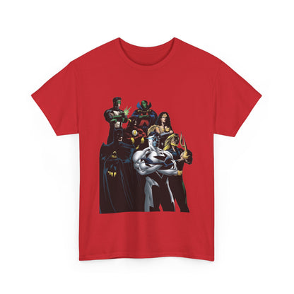 JLA T-Shirt - Howard Porter Art - Superman, Batman, Wonder Woman, Flash - DC Comics
