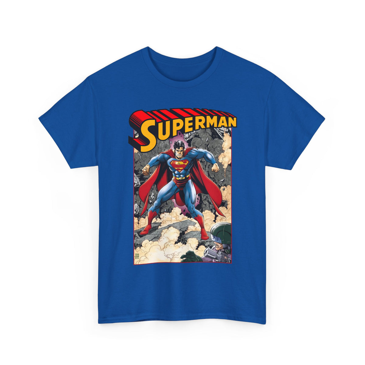 Superman T-Shirt - Tom Grummett Art - DC Comics