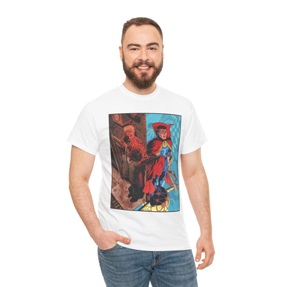 John Constantine & Dr. Strange T-Shirt - DC & Marvel Comics