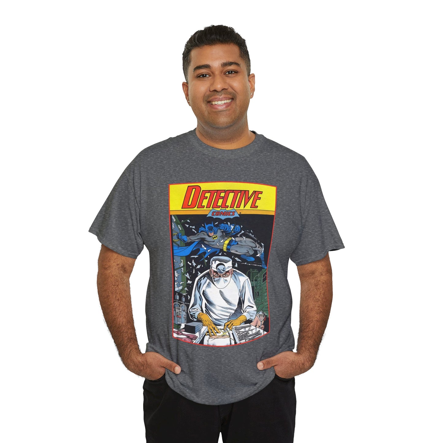 Detective Comics T-Shirt - Norm Breyfogle Art - Batman Vs Crime Doctor - DC Comics