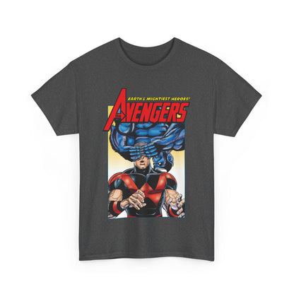 Avengers T-Shirt - George Perez Art - Wonder Man & Beast (Simon Williams & Hank McCoy) - Marvel Comics