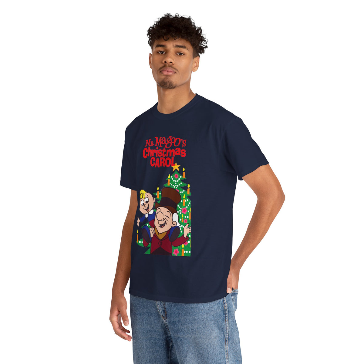 Mr. Magoo's A Christmas Carol T-Shirt - Retro Festive Holiday Tee