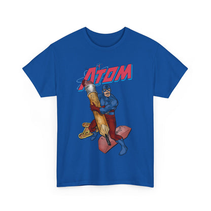 Atom T-Shirt - John Byrne Art - Ray Palmer, Justice League Member - Professor at Ivy University - DC Comics