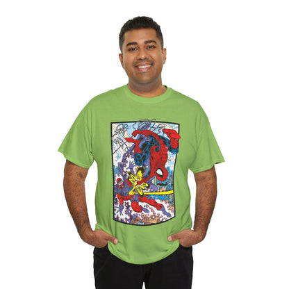 Spider-Man Vs Magneto T-Shirt - Erik Larsen Art - Marvel Comics