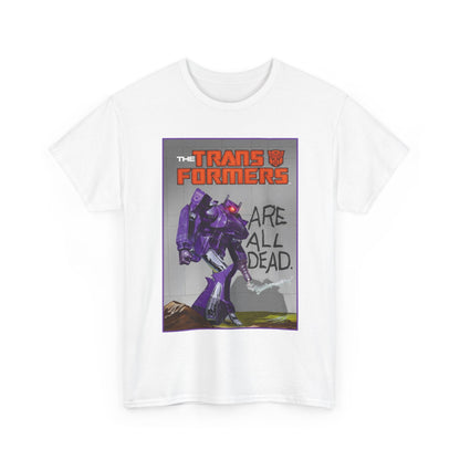 Transformers T-Shirt - "Are All Dead" - Marvel Comics