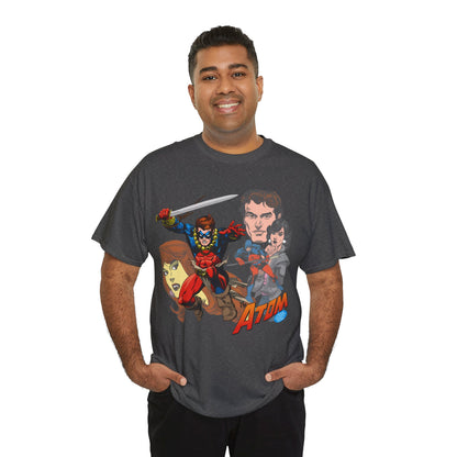 Atom T-Shirt - Gil Kane Art - Who's Who Image - Ray Palmer, JLA Member - Silver Age Hero - DC Comics