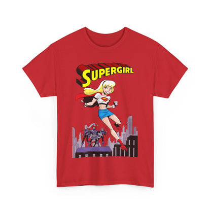 Supergirl T-Shirt - Bruce Timm Art - DC Comics Animated Series 1990s - Kara, Superman's Cousin
