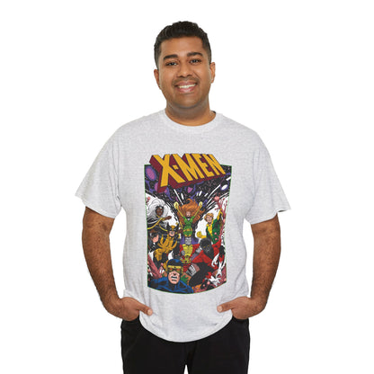 X-Men T-Shirt - Dave Cockrum Art - Phoenix, Cyclops, Storm, Wolverine, Banshee, Colossus, Nightcrawler - Marvel Comics