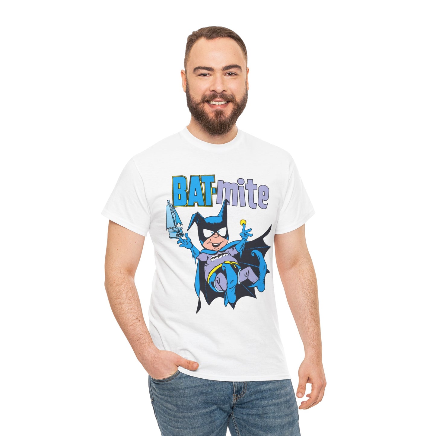 Bat-Mite T-Shirt - Batman Character - Fifth Dimension Imp & Troublemaker - DC Comics Who's Who Art