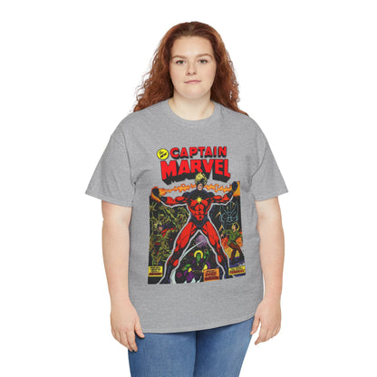Captain Marvel T-Shirt - Jim Starlin Art - Thanos - Drax the Destroyer - Issue #32 Cover Art