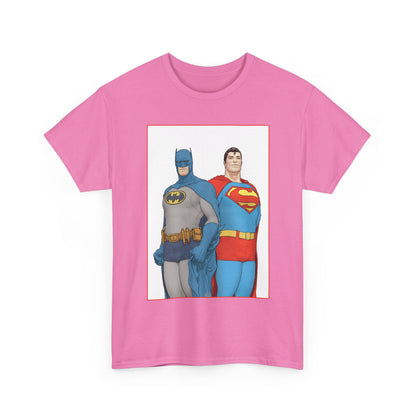 Superman & Batman T-Shirt - Frank Quitely Art - World's Finest Variant Cover Art - DC Comics
