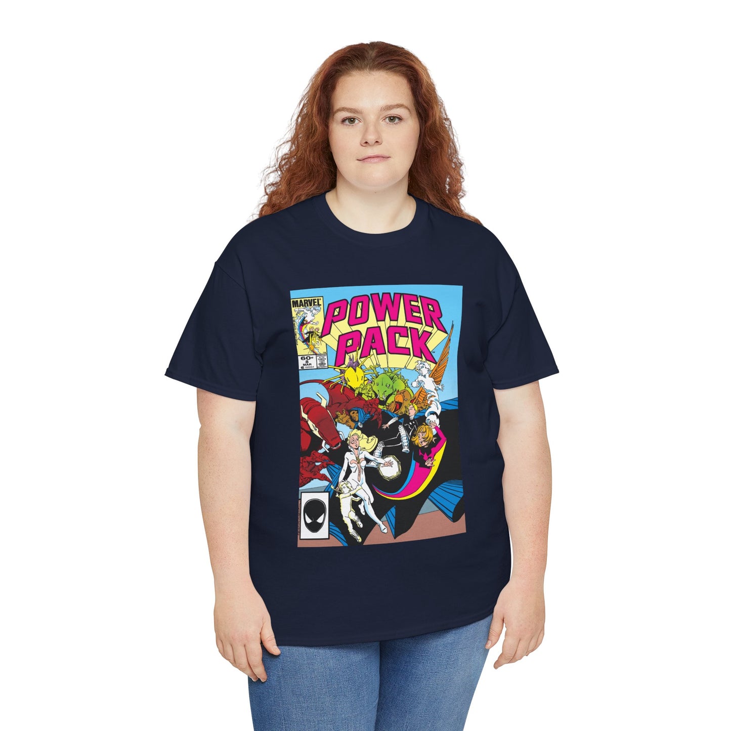 Power Pack #8 T-Shirt - With Cloak & Dagger - Marvel Comics
