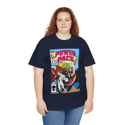 Power Pack #8 T-Shirt - With Cloak & Dagger - Marvel Comics