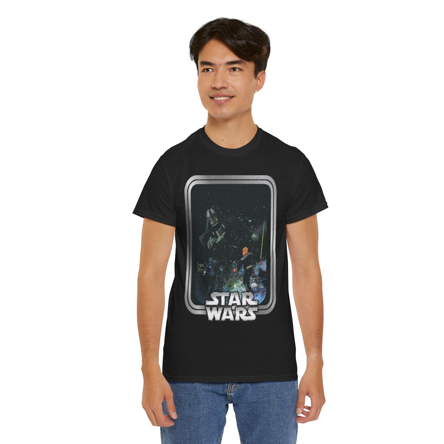 Luke Skywalker & Darth Vader T-Shirt - Star Wars Marvel Comics Art