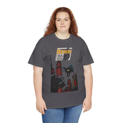 Batman: Dark Knight, Dark City T-Shirt - Mike Mignola Art - Gotham City, Bruce Wayne - 1990s Cover Art - DC Comics