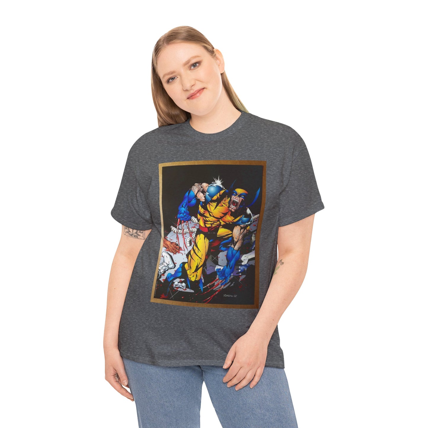 Wolverine T-Shirt - Bart Sears Poster Art - Marvel Comics