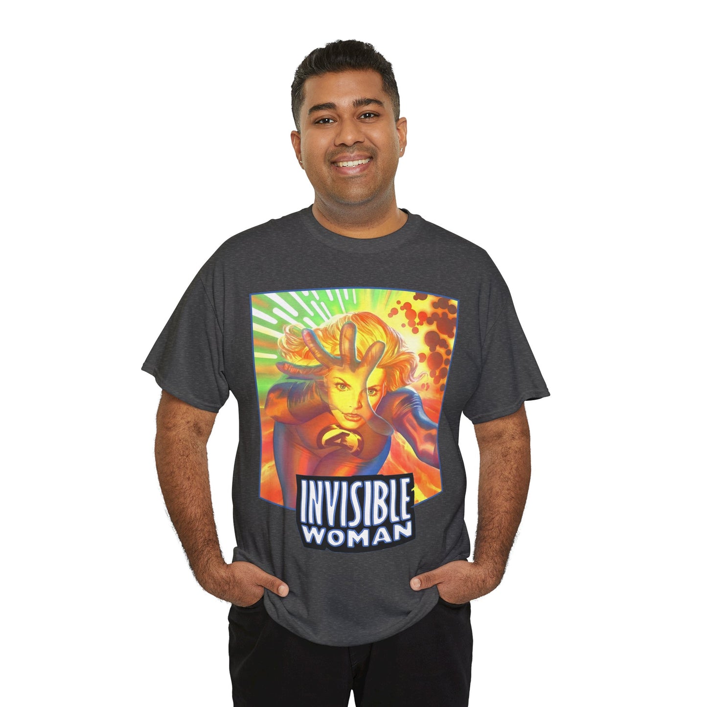 Invisible Woman Shirt - Alex Ross Art - Fantastic Four Member - Marvel Comics