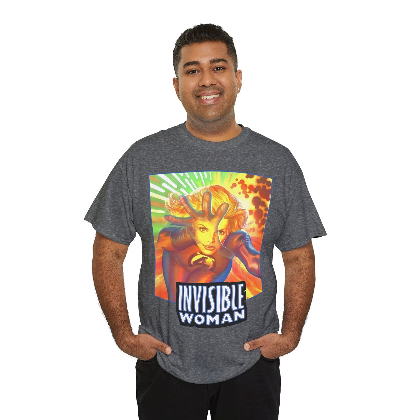 Invisible Woman Shirt - Alex Ross Art - Fantastic Four Member - Marvel Comics