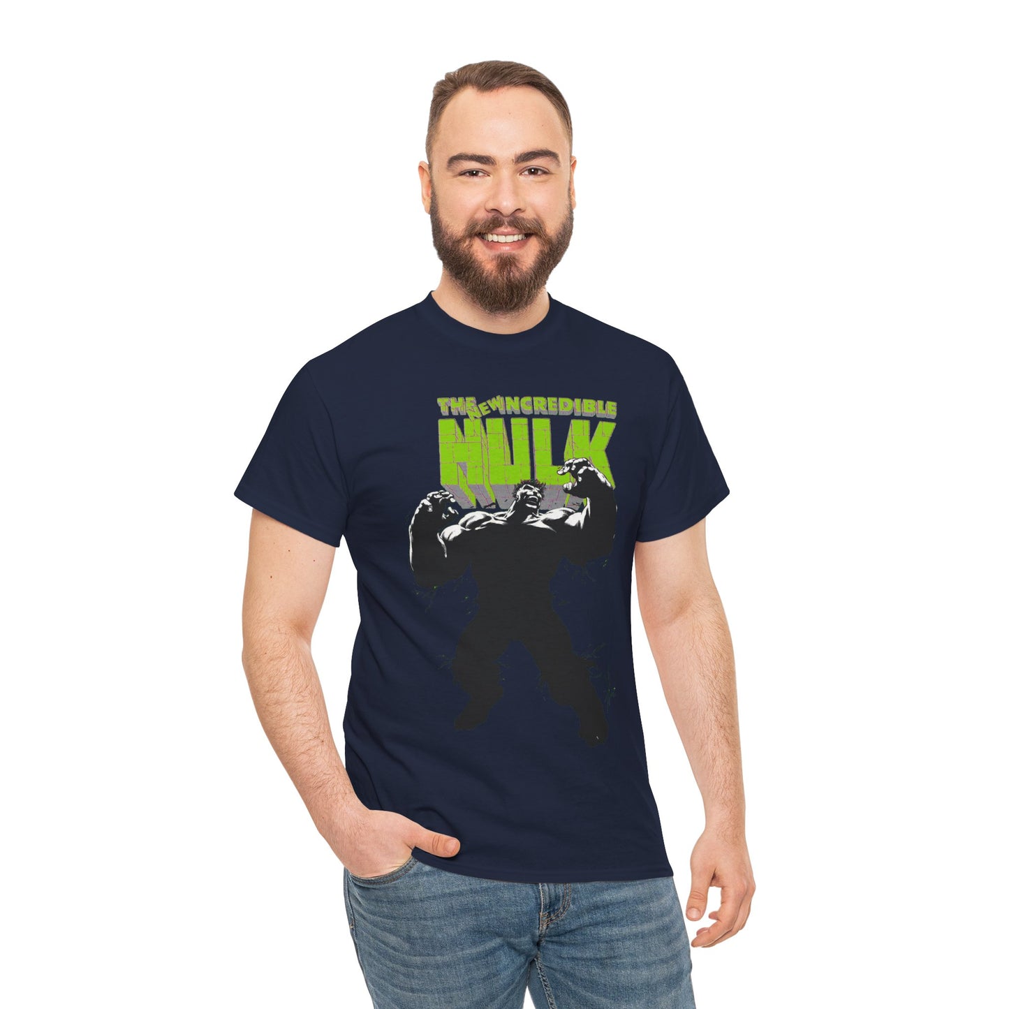 Incredible Hulk T-Shirt - Dale Keown Art - Bruce Banner, Gamma Radiation - Peter David 1990s Run - Marvel Comics