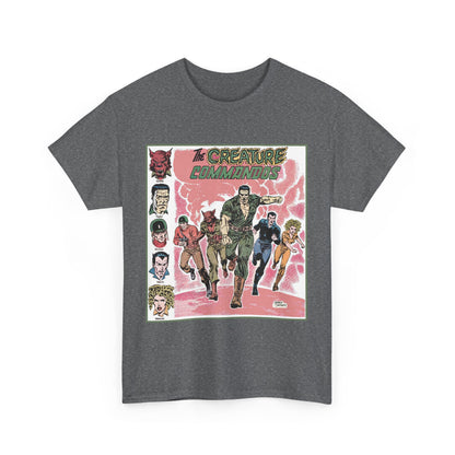 Creature Commandoes T-Shirt - Jerry Ordway Art - Medusa, Velcro, Shrieve - DC Comics Who's Who Art - Inspiration for James Gunn Series