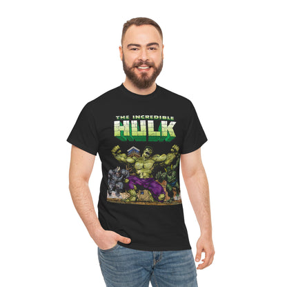 Incredible Hulk T-Shirt - Classic John Byrne Art - Rhino, Abomination - Marvel Comics - Bruce Banner