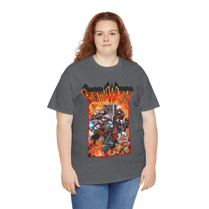 Stormwatch T-Shirt - Jim Lee Art - Battalion, Fuji, Hellstrike - Image/Wildstorm/DC Comics