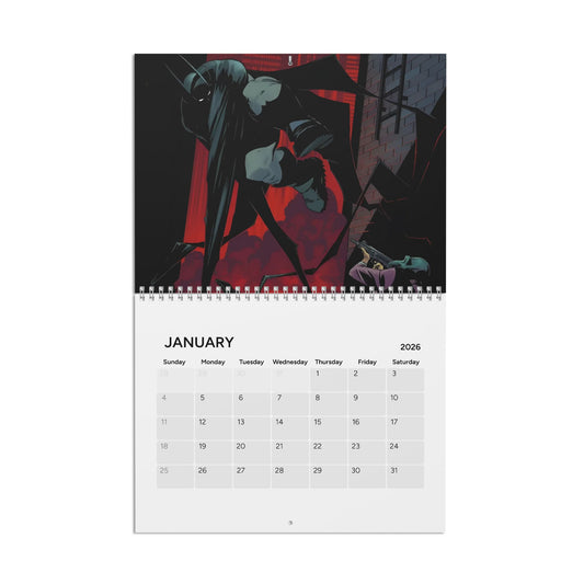 Absolute Batman Calendar (2026) - DC Comics All-In - Bruce Wayne, Gotham City - Scott Snyder Series