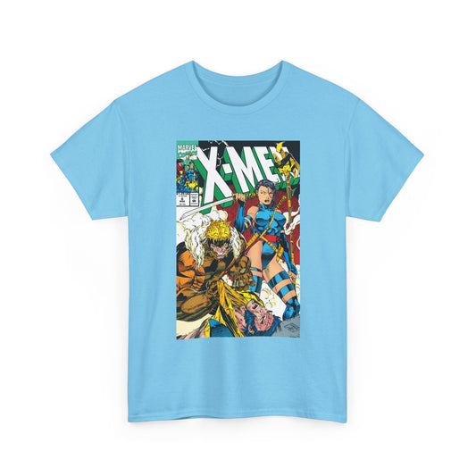 X-Men #6 T-Shirt - Jim Lee Art - Psylocke & Sabretooth - Marvel Comics
