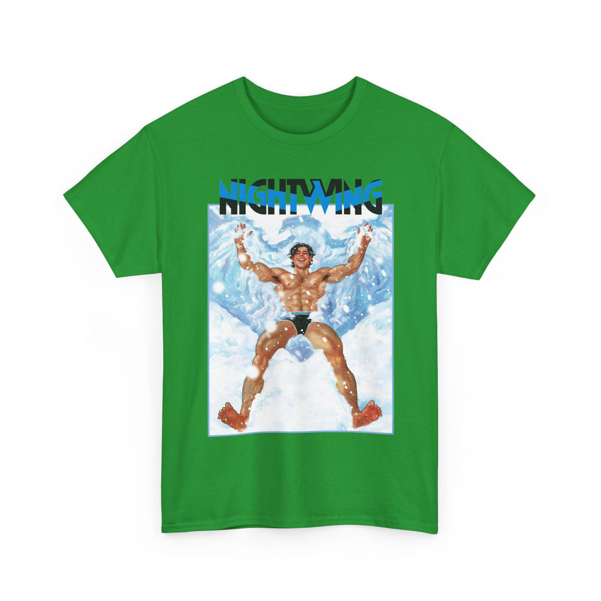 Nightwing T-Shirt - Nick Robles Art - Dick Grayson in the Snow - #111 Cover Art - DC Comics