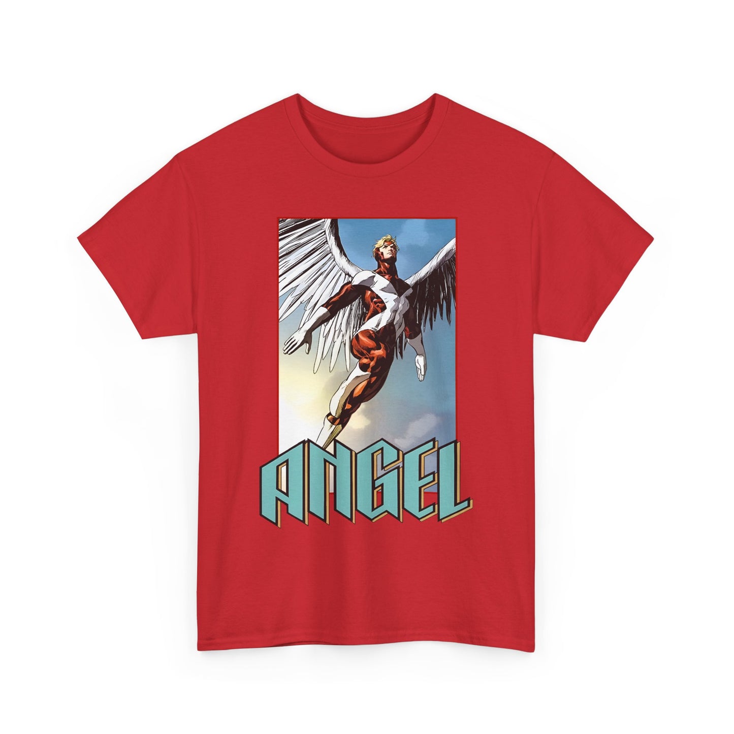 Angel T-Shirt - Mike Deodato Art - Marvel Comics X-Men Member