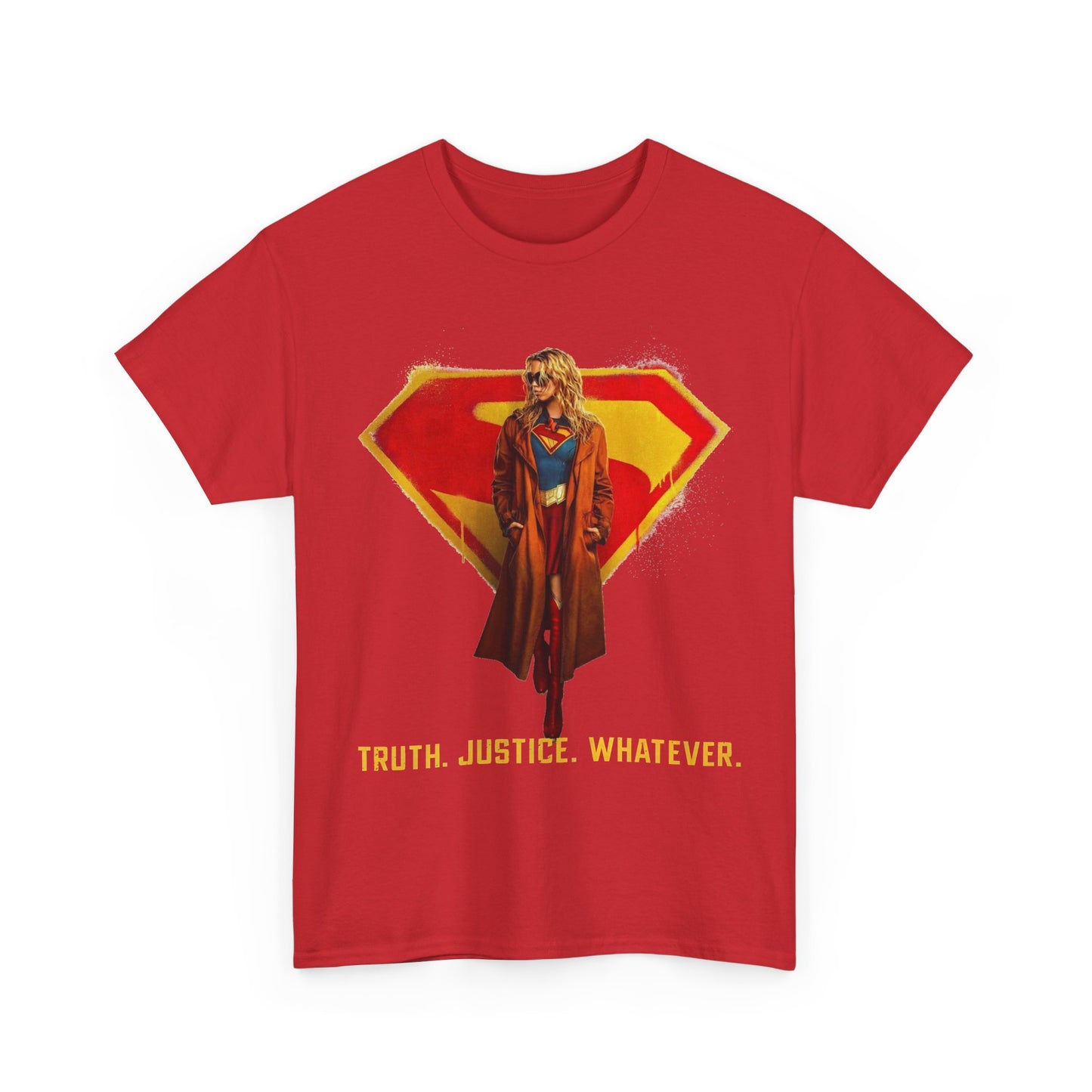 Supergirl Movie T-Shirt - Milly Alcock - Truth Justice Whatever - 2026 - Kara Zor-El - DC Comics, DC Studios