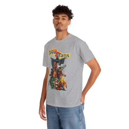 Teen Titans T-Shirt - Michael Turner Art - Cyborg, Raven, Wonder Girl, Superboy, Robin, Starfire - DC Comics