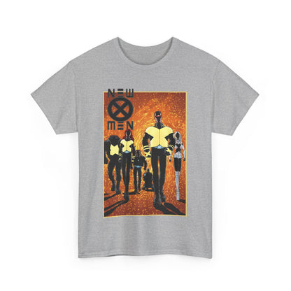 New X-Men T-Shirt - Frank Quitely Art - Wolverine, Cyclops, Jean Grey, Beast, Professor X - Marvel Comics - Grant Morrison Run