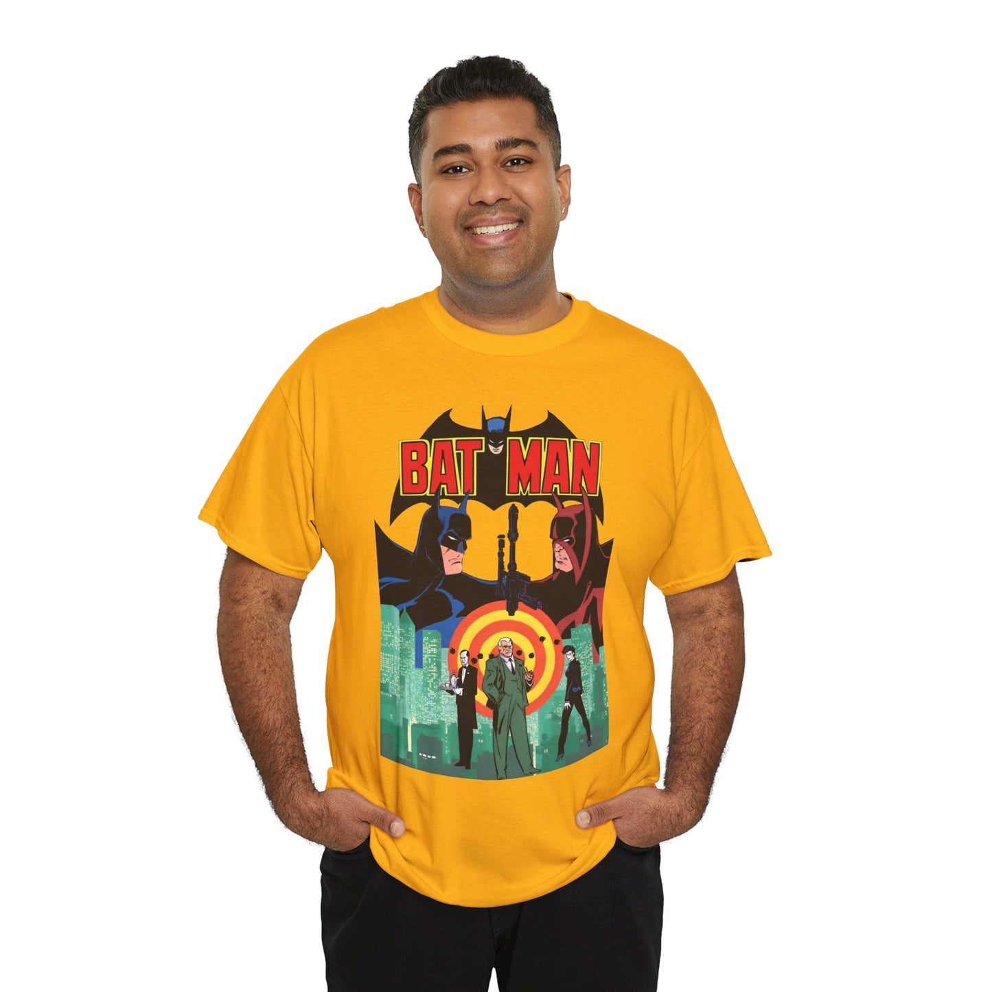 Batman T-Shirt - Michael Golden Art - Vs Wrath - Special #1 Cover - DC Comics