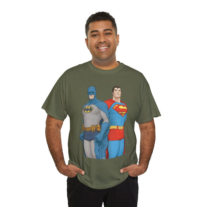 Batman & Superman T-Shirt - Frank Quitely Art - World's Finest Variant Cover Art - DC Comics